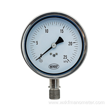 60 psi liquid filled pressure gauges